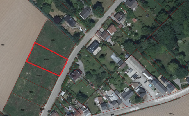 Cadastre mars 2026 pour le terrain à vendre à Huppaye Cadastre mars 2026 pour le terrain à vendre à Huppaye